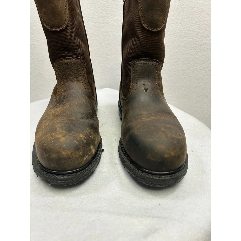Carhartt Men's Waterproof Steel Toe Work Boots Brown‎ Size 8.5 D